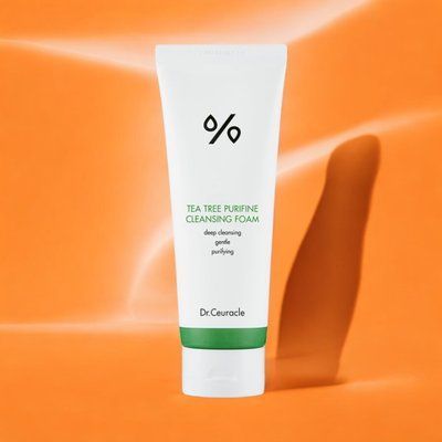 Гель-пінка для вмивання з екстрактом чайного дерева, 150 мл, Dr. Ceuracle Tea Tree Purifine 000397 фото