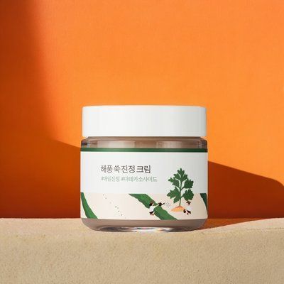 Заспокійливий крем з морським полином ROUND LAB Mugwort Calming Cream, 80 мл 000158 фото