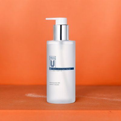 Очищувальна гідрофільна олія-пінка CUSKIN Vitamin U Oil To Foam Cleanser, 250 мл 0000010 фото