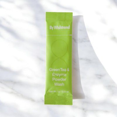 ТЕСТЕР ензимної пудри для вмивання з ароматом матчі BY WISHTREND Green Tea & Enzyme Powder Wash, 1Г 000477 фото
