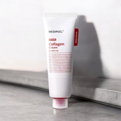 Захисний крем для обличчя MEDIPEEL Red Lacto Peptide Collagen Barrier Cream, 80 мл 000502 фото