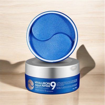 Зволожувальні гідрогелеві патчі під очі з пептидам MEDIPEEL Peptide 9 Hyaluron Aqua Ampoule Eye Patch, 60 шт 000503 фото